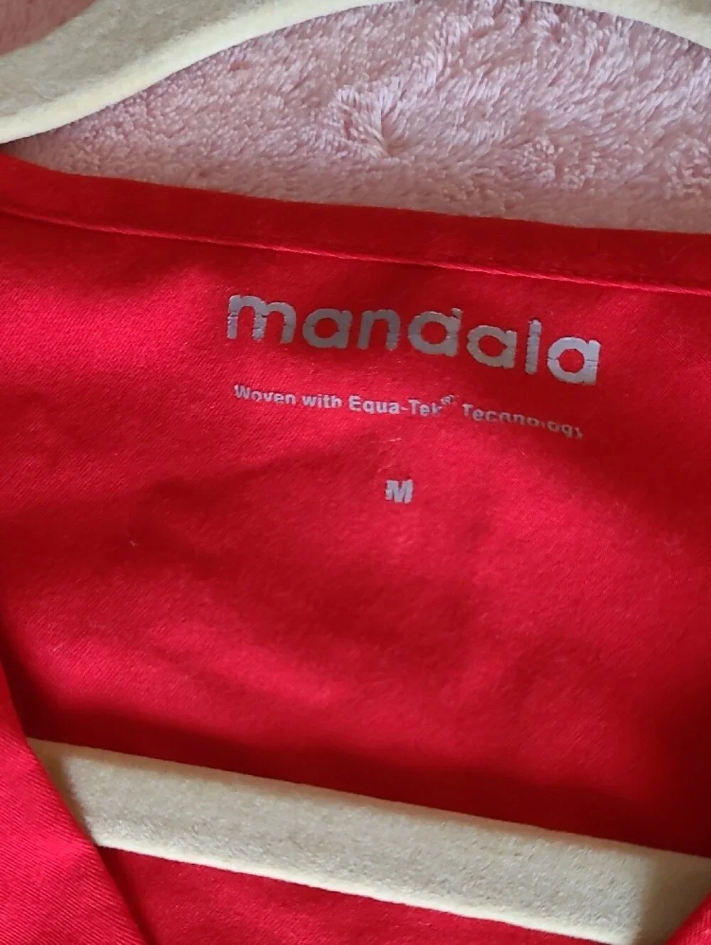 Women’s V-Neck Pajama Set in Deep Red